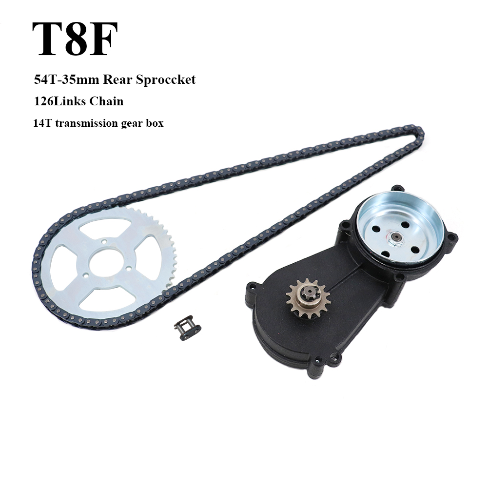 Cycling Gear Box - เฟืองโซ่หลังมอเตอร์ไซค์ T8F 54T 35 มม. โซ่