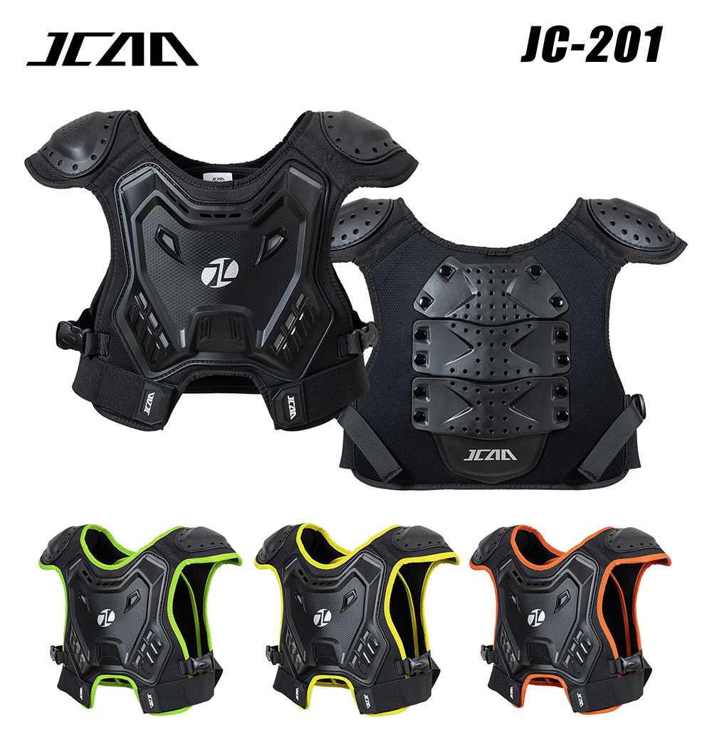 Cycling Gear Vest - เสื้อเกราะป้องกันสำหรับเด็ก สำหรับมอเตอร์ครอส ดีเอช เอทีวี ดートไบค์ ป้องกันหลังและหน้าอก