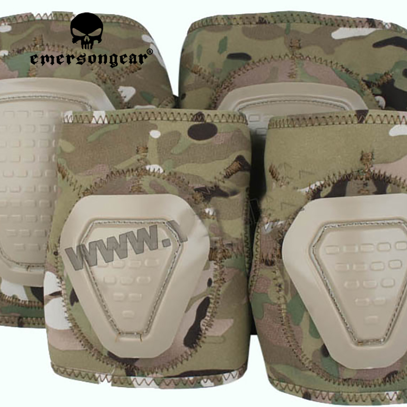 ชุดสนับเข่าและข้อศอกนีโอพรีน E - Cycling Gear Padding บทวิจารณ์และราคา