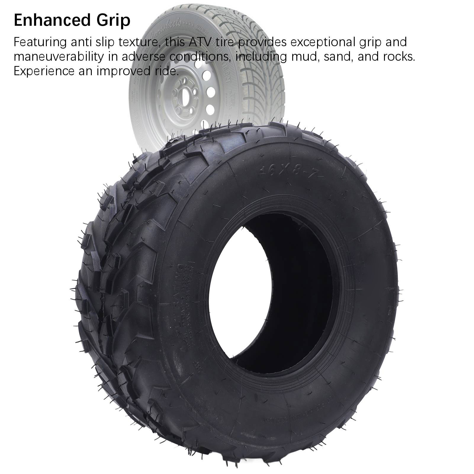 ยางรถ ATV ขนาด 16x8-7 นิ้ว ยาง - Road Bike Tire บทวิจารณ์และราคา