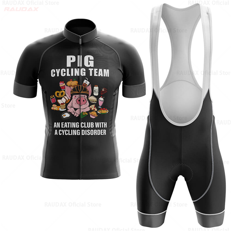 ชุดเสื้อปั่นจักรยานลายการ์ตูนห - Cycling Gear Padding บทวิจารณ์และราคา