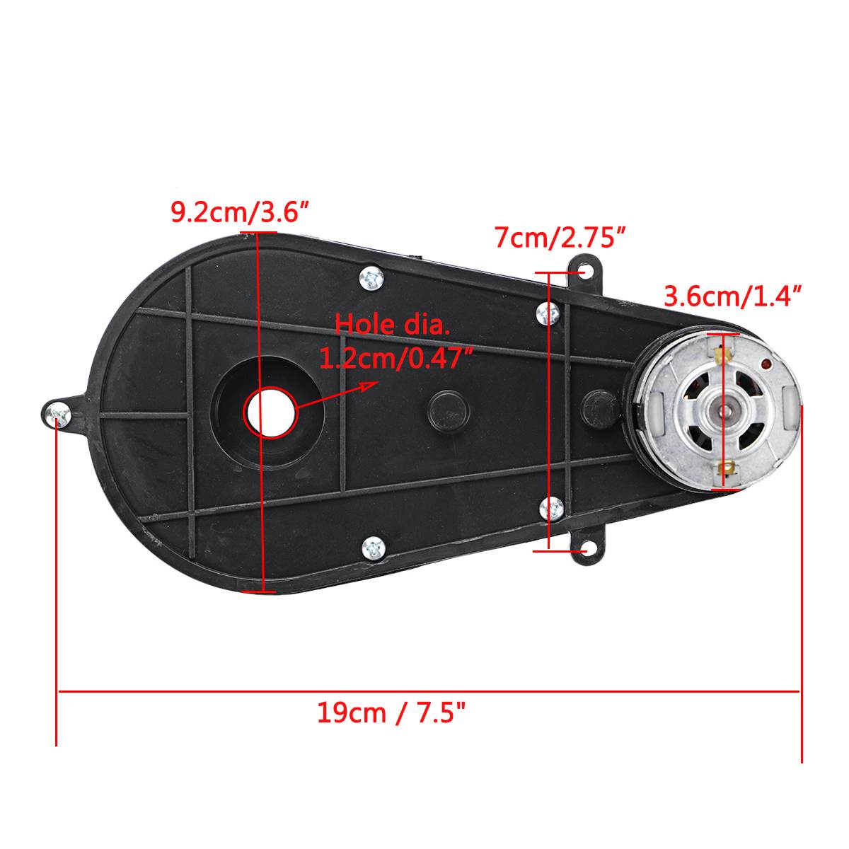 2Pcs 12V RS390/550 30000 RPM 1 - Cycling Gear Box บทวิจารณ์และราคา