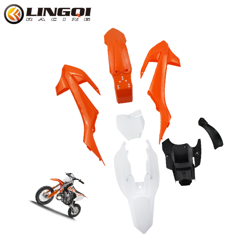 Lingqi KT50แข่งรถมอเตอร์ไซค์ชุ - Bike Fender Set บทวิจารณ์และราคา