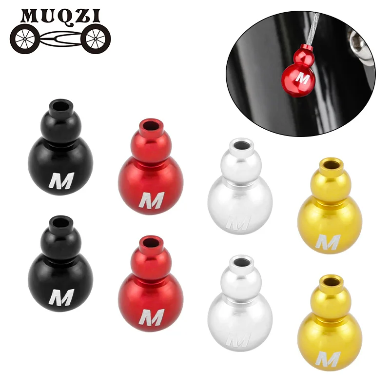 MUQZI 4pcs จักรยานสาย End CAPS - Xc Mtb Gear บทวิจารณ์และราคา