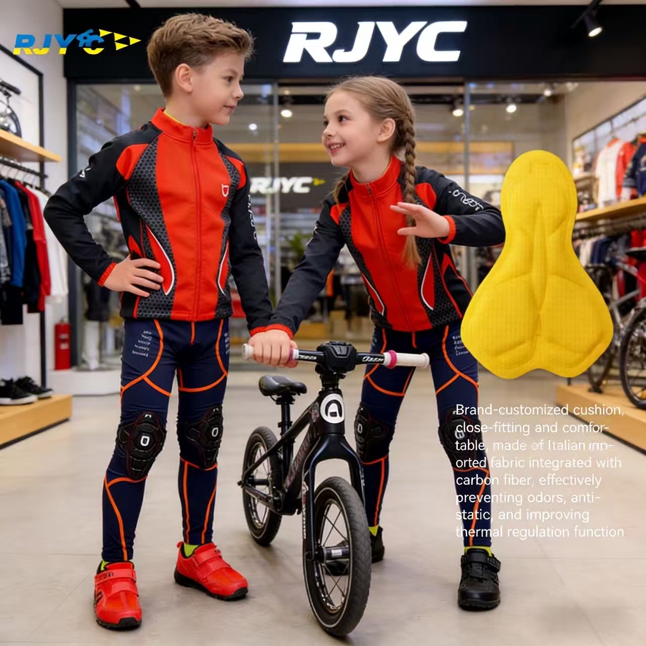 แบรนด์ Rjyc เสื้อผ้าปั่นจักรยา - Cycling Gear Padding บทวิจารณ์และราคา