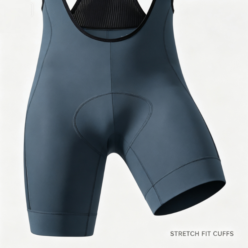 กางเกงปั่นจักรยานสีเทา-น้ำเงิน - Cycling Gear Padding บทวิจารณ์และราคา