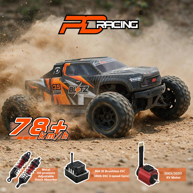 รถบังคับวิทยุ PDracing TK12 รุ - Cycling Gear Box บทวิจารณ์และราคา
